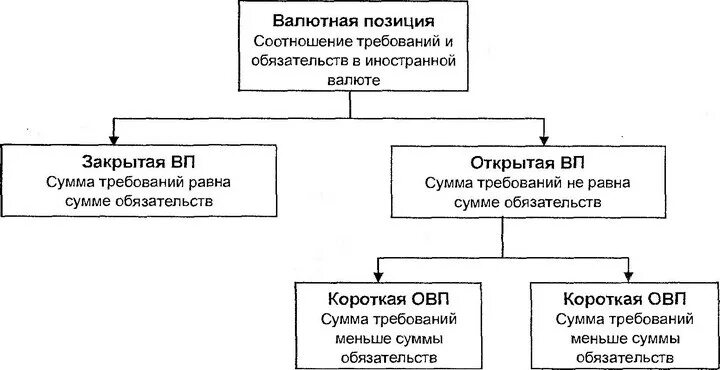 Обязательства и требования банка. Виды открытых валютных позиций. Схема валютных позиций. Виды валютной позиции банка. Открытые валютные позиции банка.