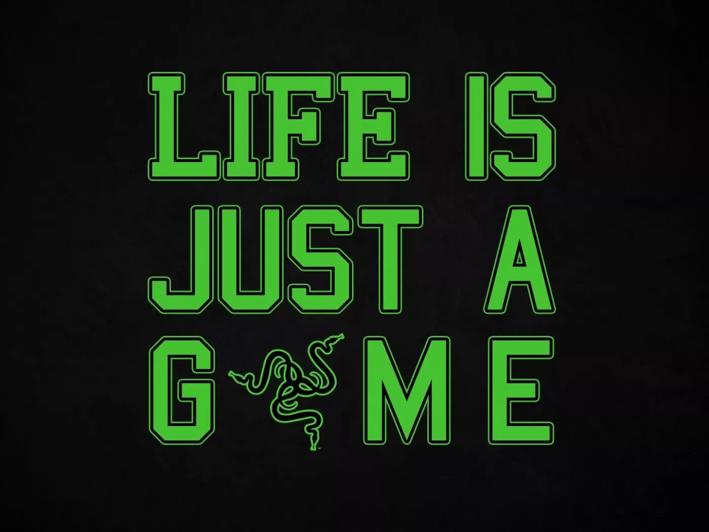 Razer. Заставка Razer. Обои на ПК Razer. All just a game