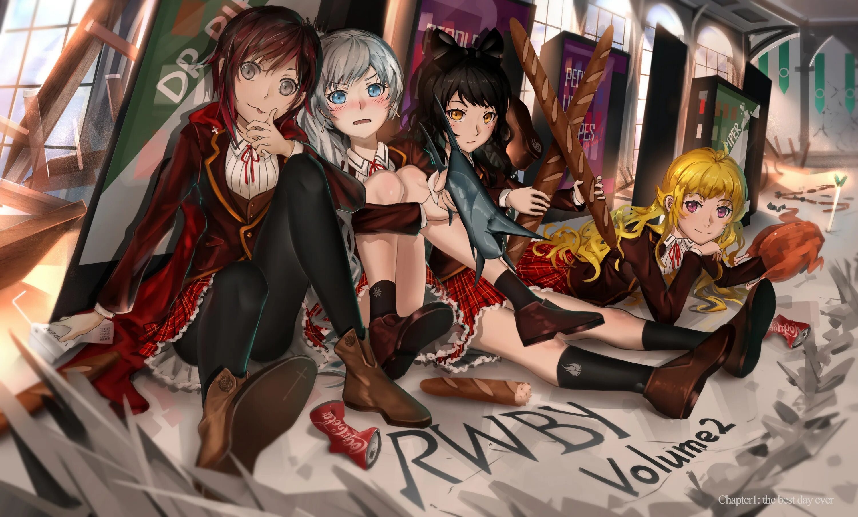 Фикбук руби. Красный, белый, черный, желтый / RWBY.