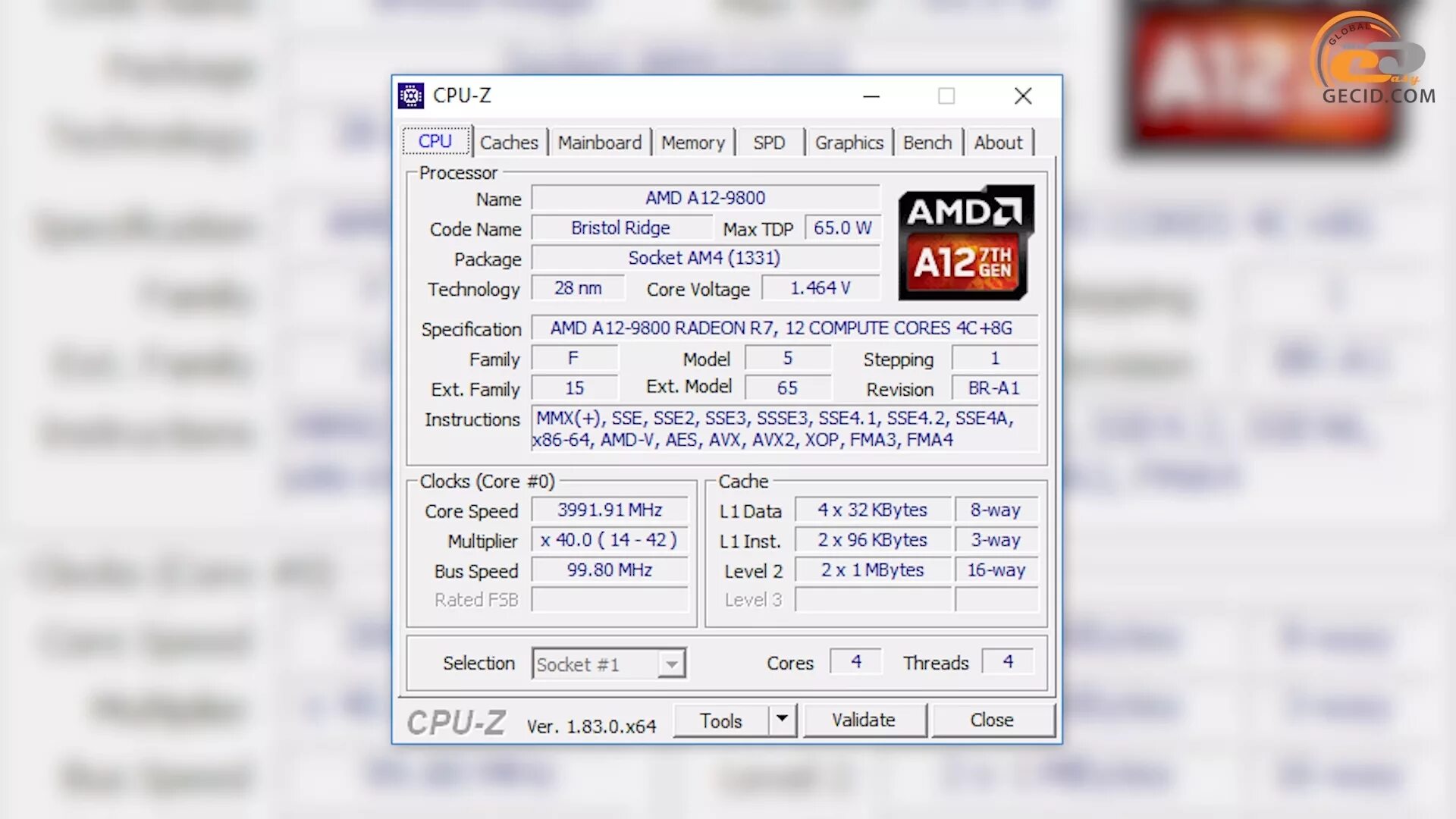 AMD RX 9800. CPU Z видеокарта. I3 7100 CPU Z. AMD a12-9800.