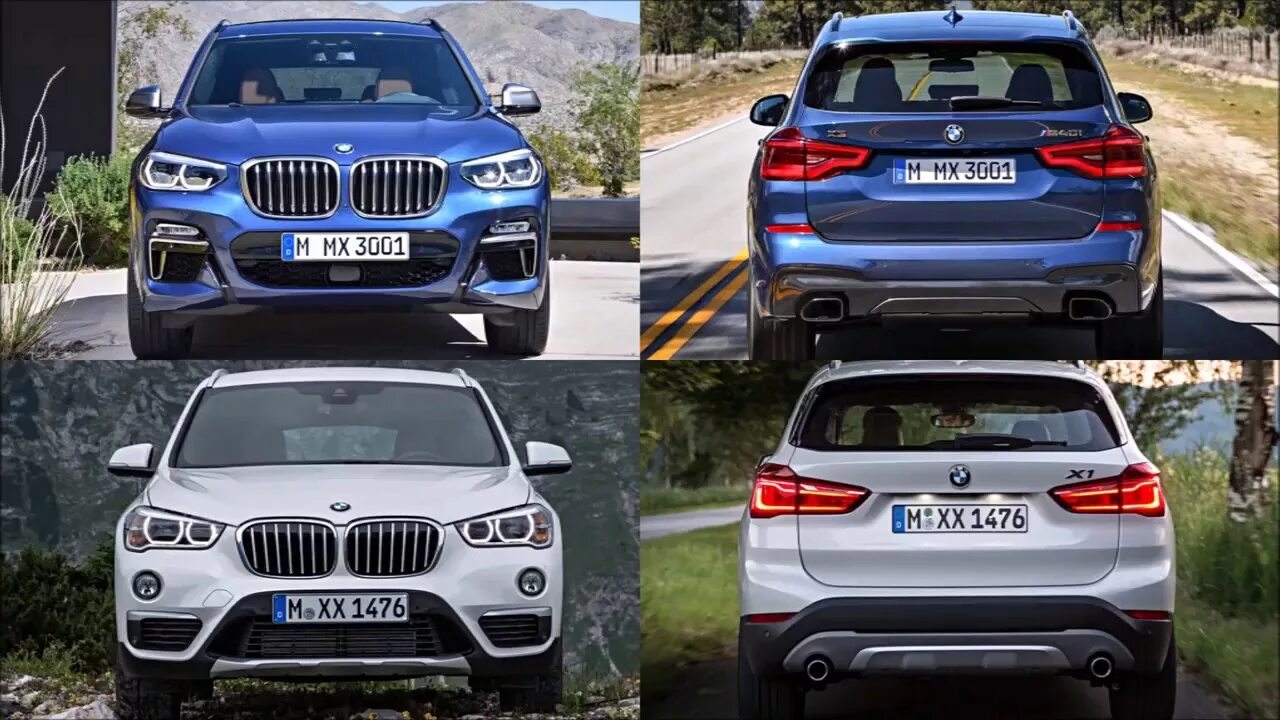 Сравнение x 3 и x 5. BMW x1 2017. БМВ х3 2017 года. BMW x1 x3 x5. BMW x2 vs x3.