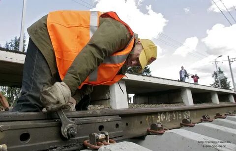 При смене рельсов снимать накладки