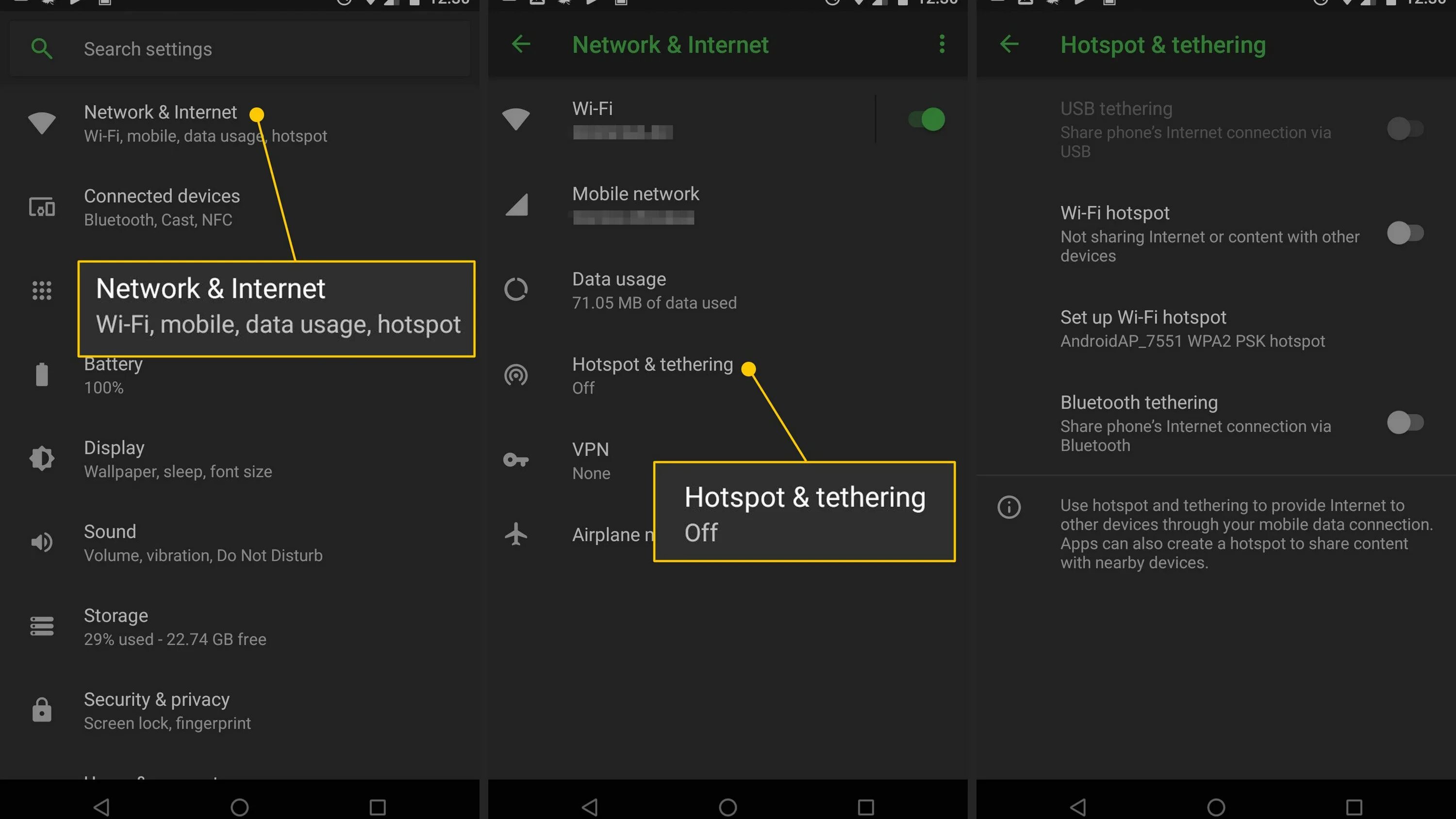 Android отключить root. Отображение экрана андроид через usb. usb modem android screenshot. включить на андроиде hotspot. android в настройке usb все варианты серые\.