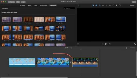 Imovie обрезать видео