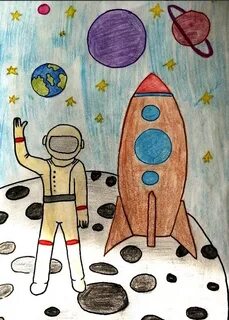 Рисунок космонавтиков