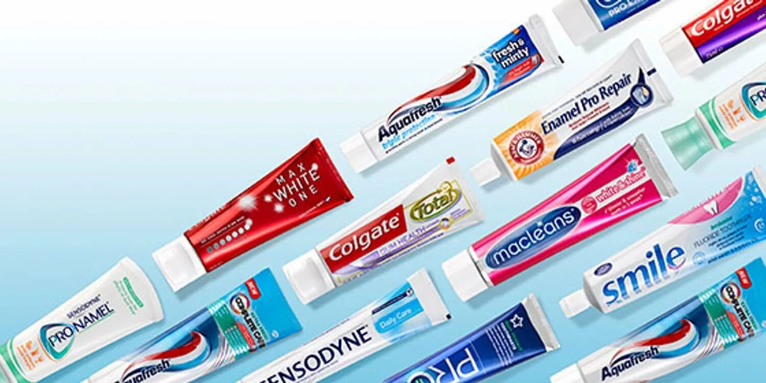Фирма тюбик. Зубная паста. Марки зубных паст. Разные зубные пасты. Много зубных паст.