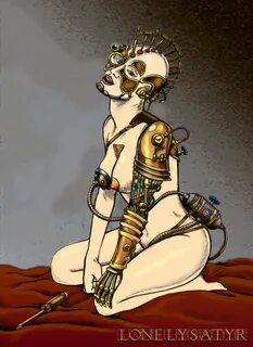Steampunk Rock Girl Color By Lonelysatyr Hentai Foundry.