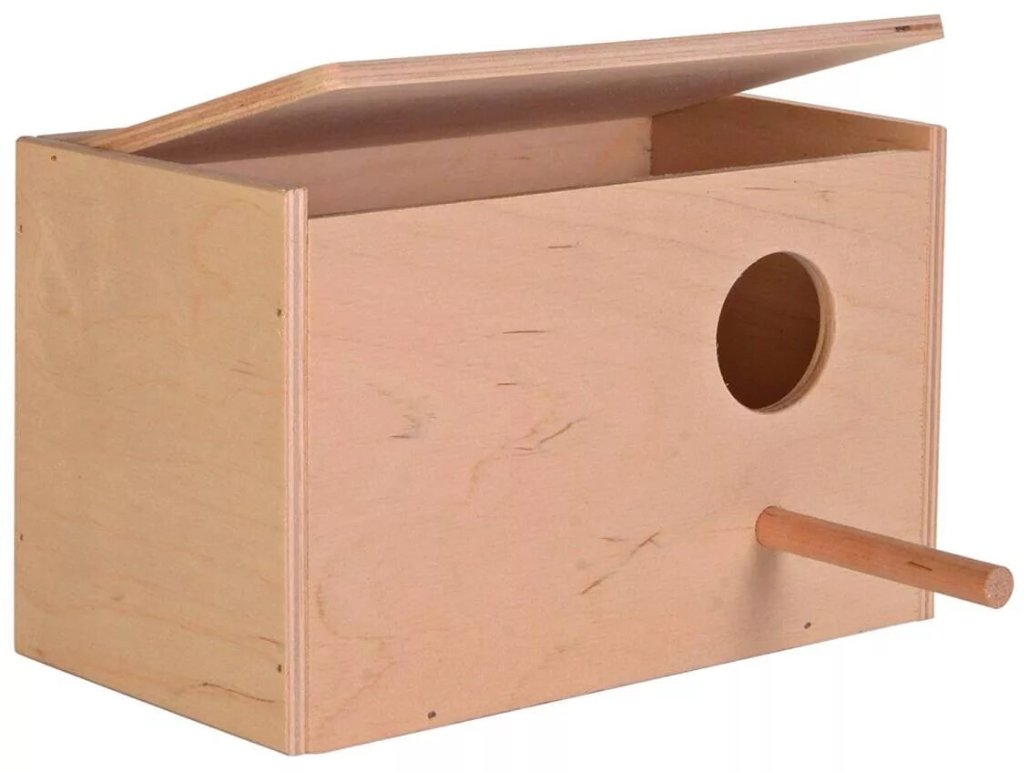 Trixie скворечник 21x13x12 см. Гнездовой домик для попугаев неразлучников. Гнездовой домик для волнистых попугаев. Гнездовой домик для попугаев корелла. Nesting box