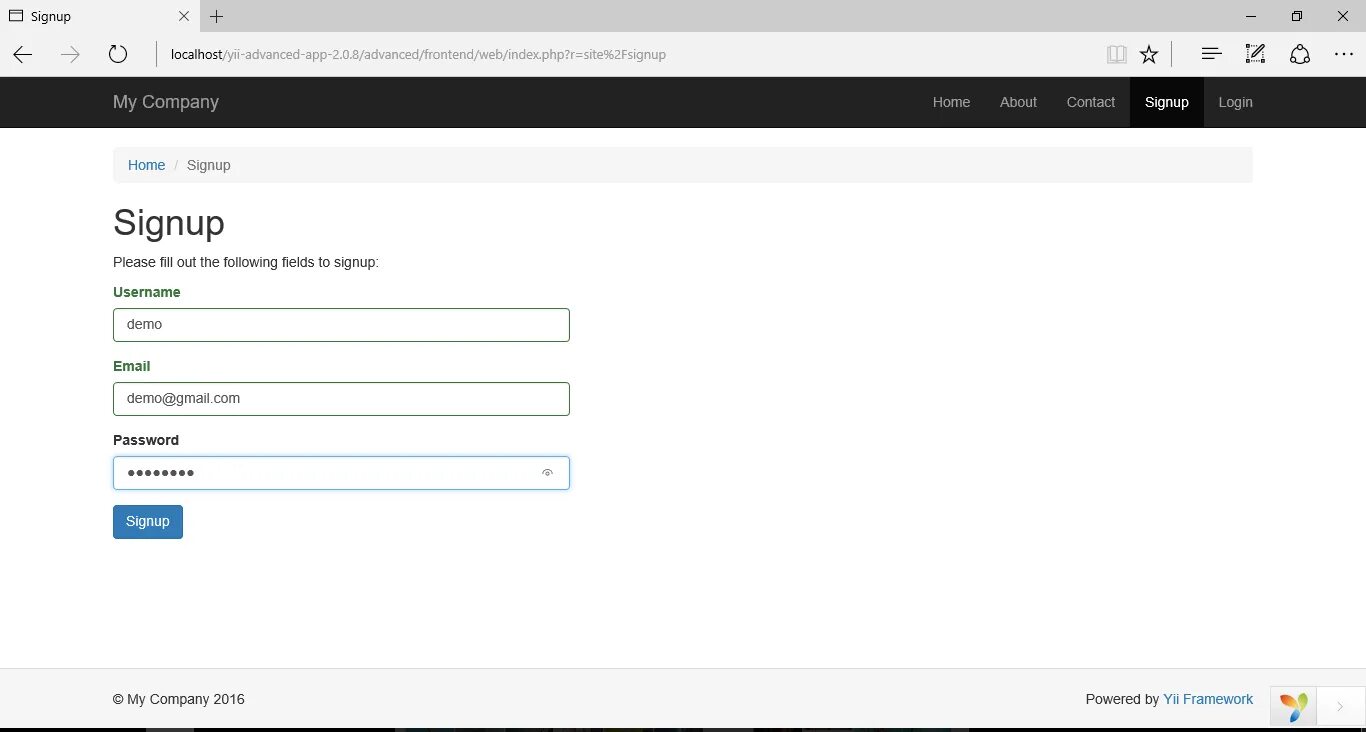 New formdata