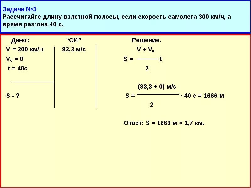 Скорость самолета 240. Рассчитайте длину взлетной полосы 300 км. Рассчитайте длину взлетной полосы если скорость. Рассчитайте длину взлетной полосы если скорость самолета 300 км/ч. Задача дано решение.