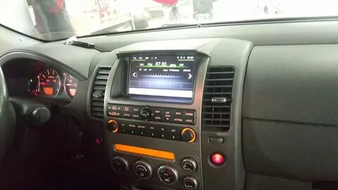 Штатная магнитола nissan pathfinder
