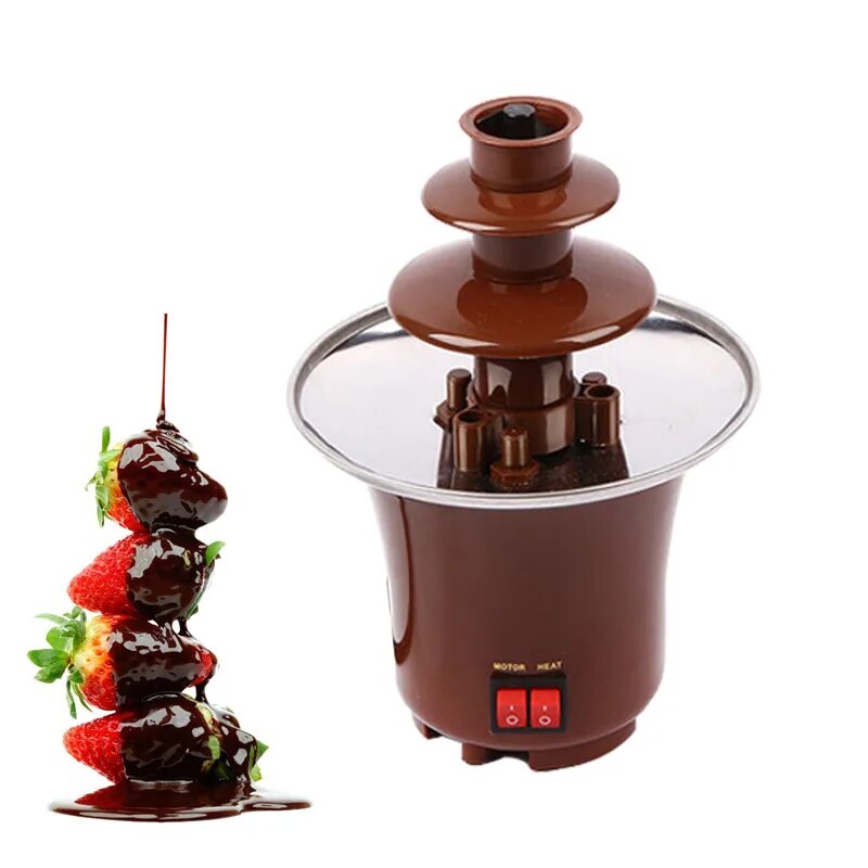 TV-056 мини шоколадный фонтан Mini Chocolate Fontaine. Фондюшница фонтан. Chocolate Fondue Fountain. Shokoldniy Fantan. Шоколад для фонтана купить в москве