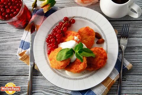 Оладьи из моркови