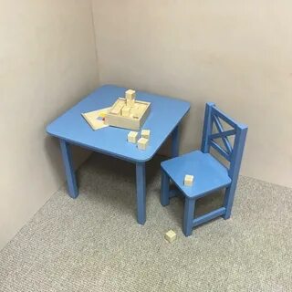 Детский стол и стул 1