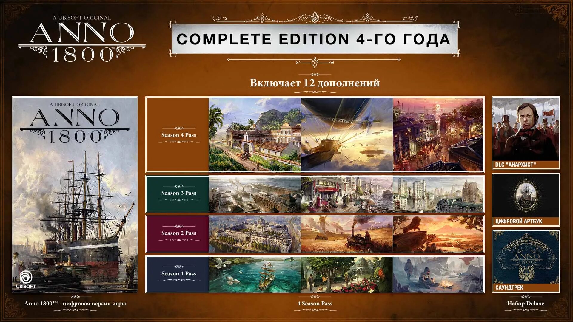 Anno 1800 complete Edition 4-го года. Игра Анно 1800.