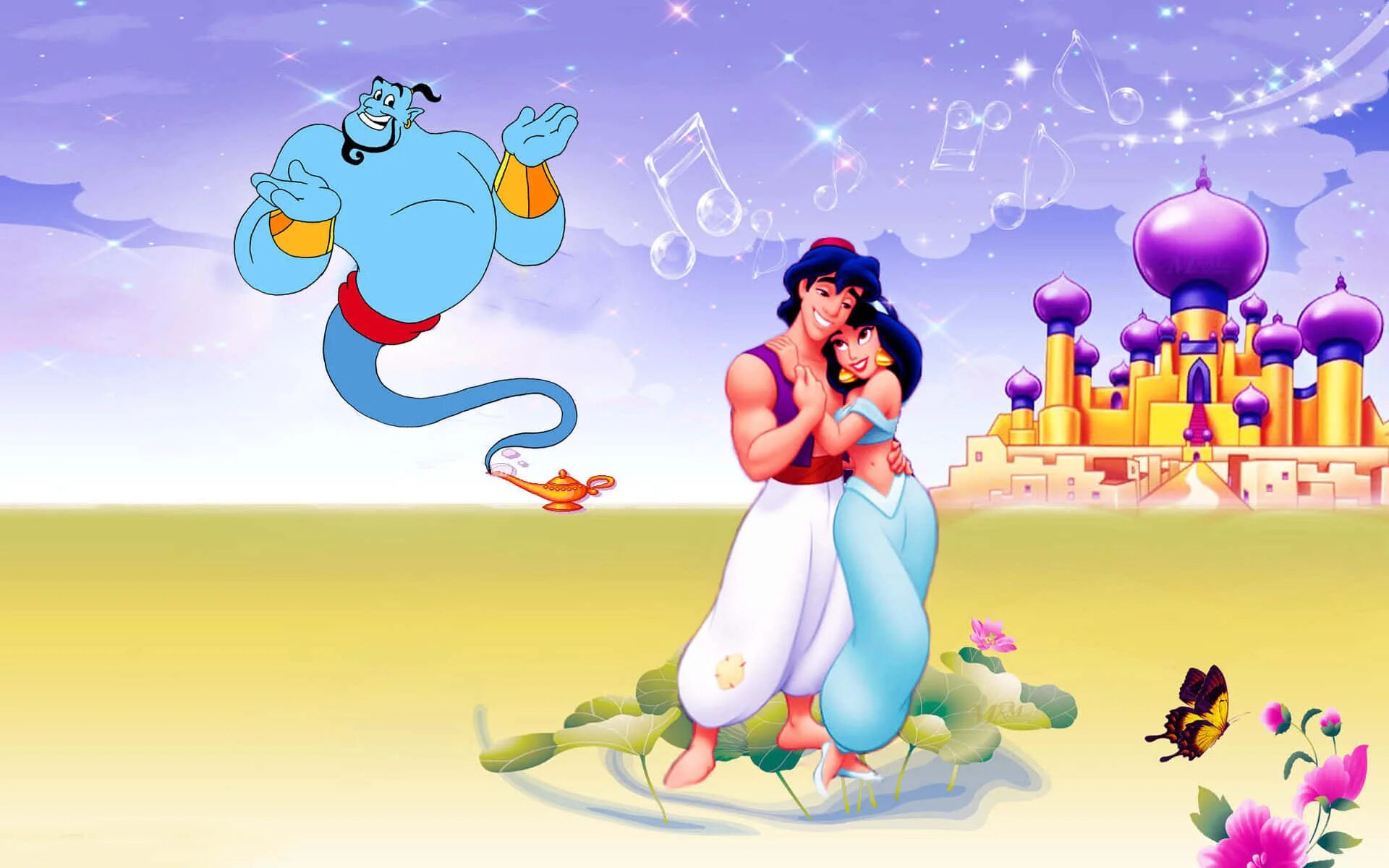 Aladdin rd ru. Уолт Дисней алладин.