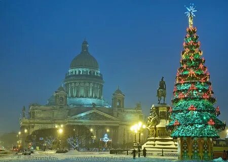 Где встретить новый спб