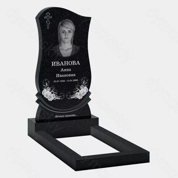 Резные памятники из гранита, фото и цены