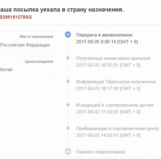 Передан экспресс перевозчику для доставки. Передан экспресс перевозчику для доставки