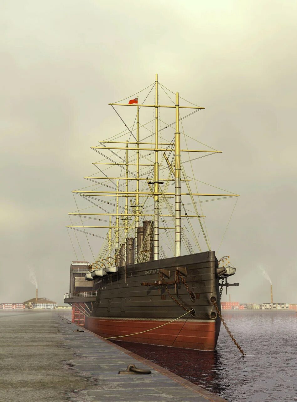 Грейт истерн. Грейт Истерн корабль. Пароход great Eastern. Грейд Истерн корабль. Корабль Левиафан 1854.