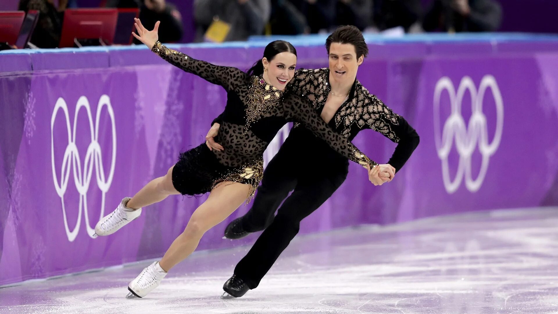 Игры катания на льду. Тесса Вертью и Скотт Моир на Олимпиаде в Корее 2018. Тесса Виртью и Скотт Мойр Гран при Канада.