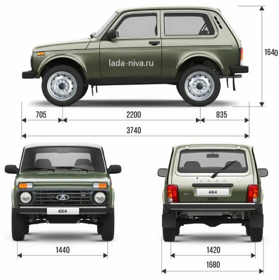 Сколько есть нива. Габариты Нива 2131. Lada (ВАЗ) 2131 габариты. Габариты ВАЗ 21213 Нива. Габариты ВАЗ 2121.