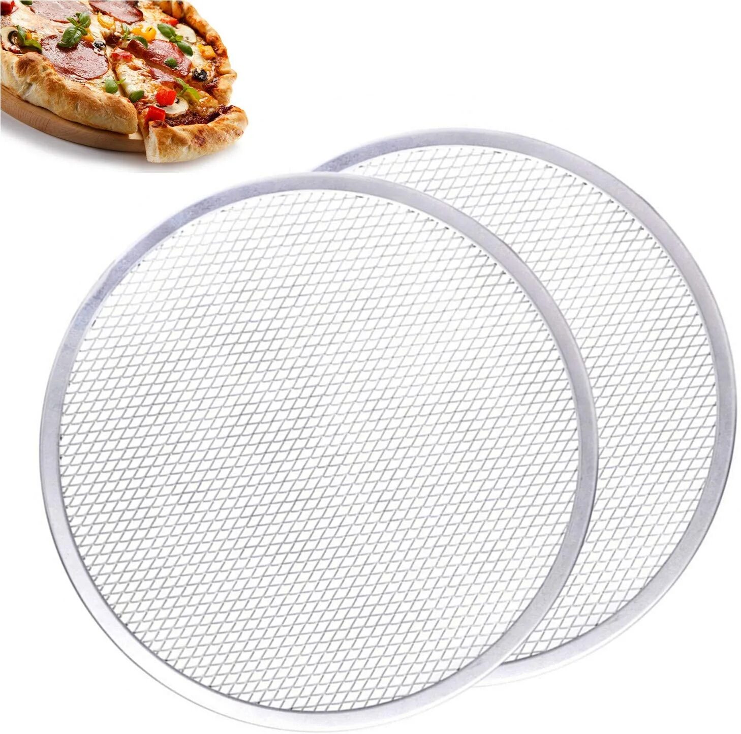 Setka dlya pitsa Stainless Steel pizza Mesh Plate 28sm. Бр-626 сетка для пиццы 14 36 см. Противень-сетка для пиццы d 28см, алюм. Ps11. Бр-625 сетка для пиццы "12" 30 см.