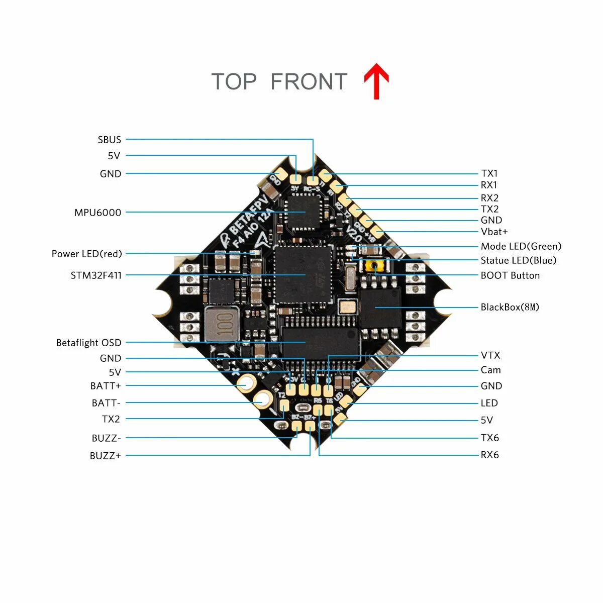 Betafpv aio. F4 1s 12a aio. betafpv flight controller f4 v1.2. betafpv f411. полетный контроллер 12s.