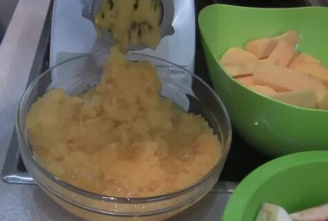 Яблочный сок на мясорубке