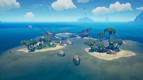 Sea of thieves острова