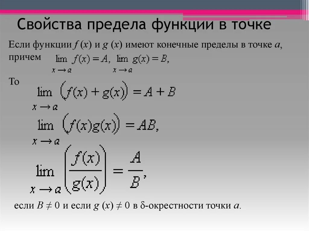 Нестандартные пределы