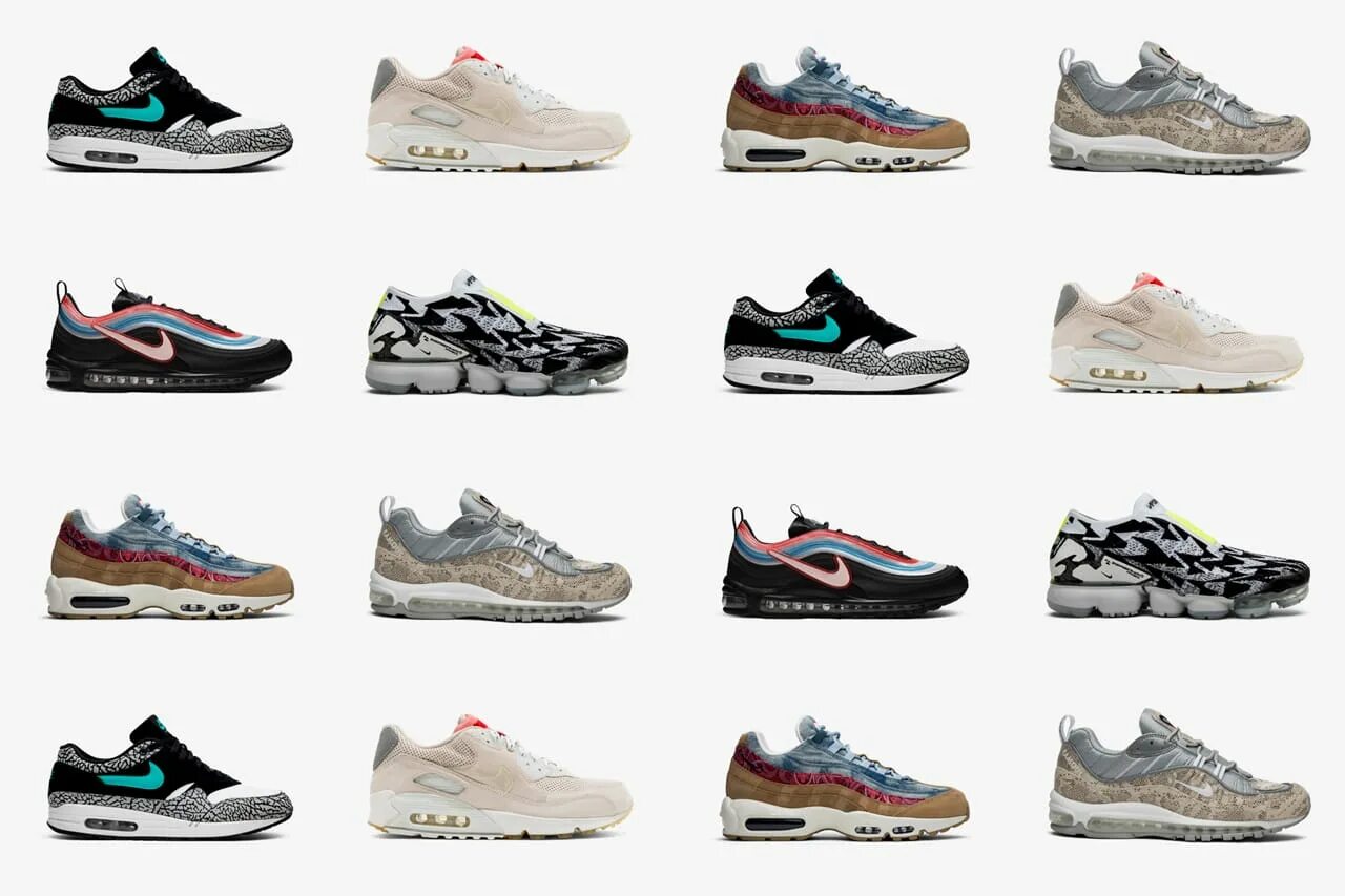 Nike Air Max Evolution. Эволюция кроссовок Nike Air Max. Nike Air Max 2019. Nike Air Max модели. Все виды кроссовок найк