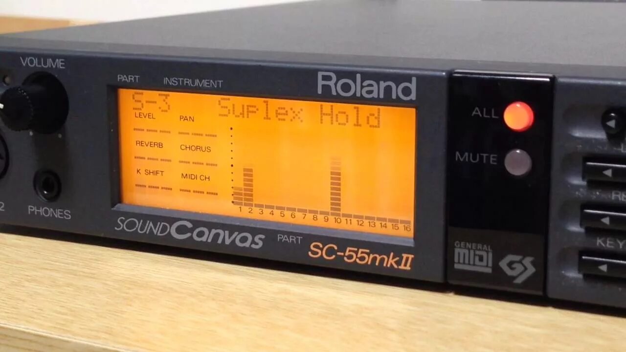 Sound canvas va. Roland sc-55. roland sc-88. roland sc-8850. roland sound canvas.