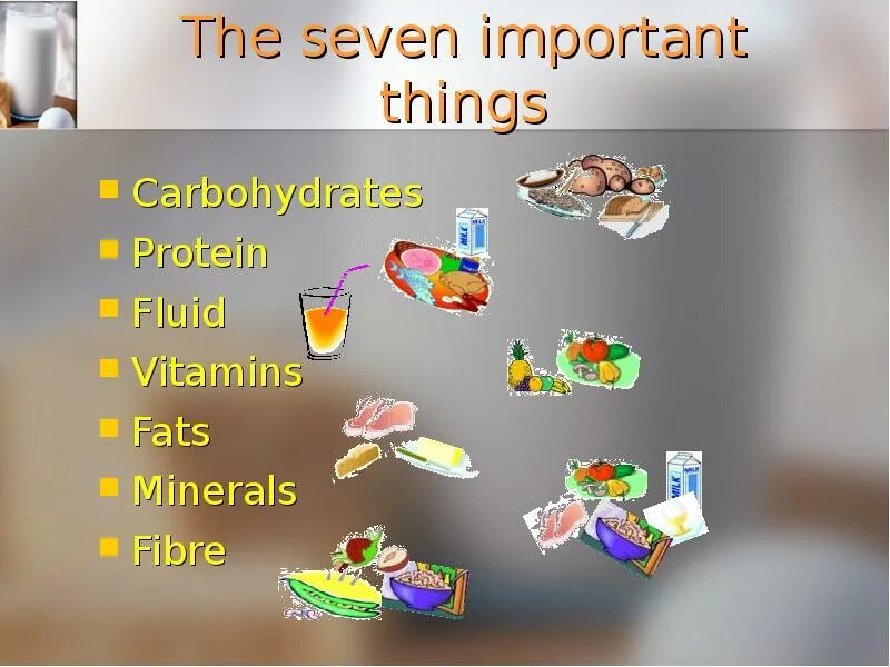 Important things that