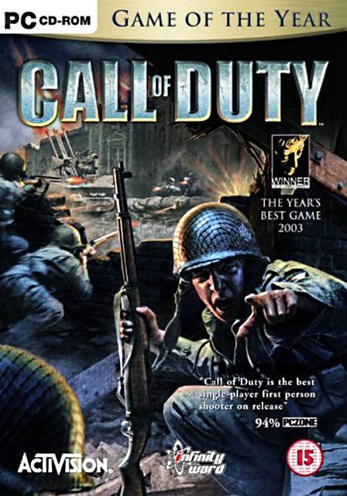 Call of duty 1 2003. Call of Duty 1 Постер. Call of Duty 2003 Постер. Call of Duty 1 2003 обложка. Кал оф дьюти 1 обложка.