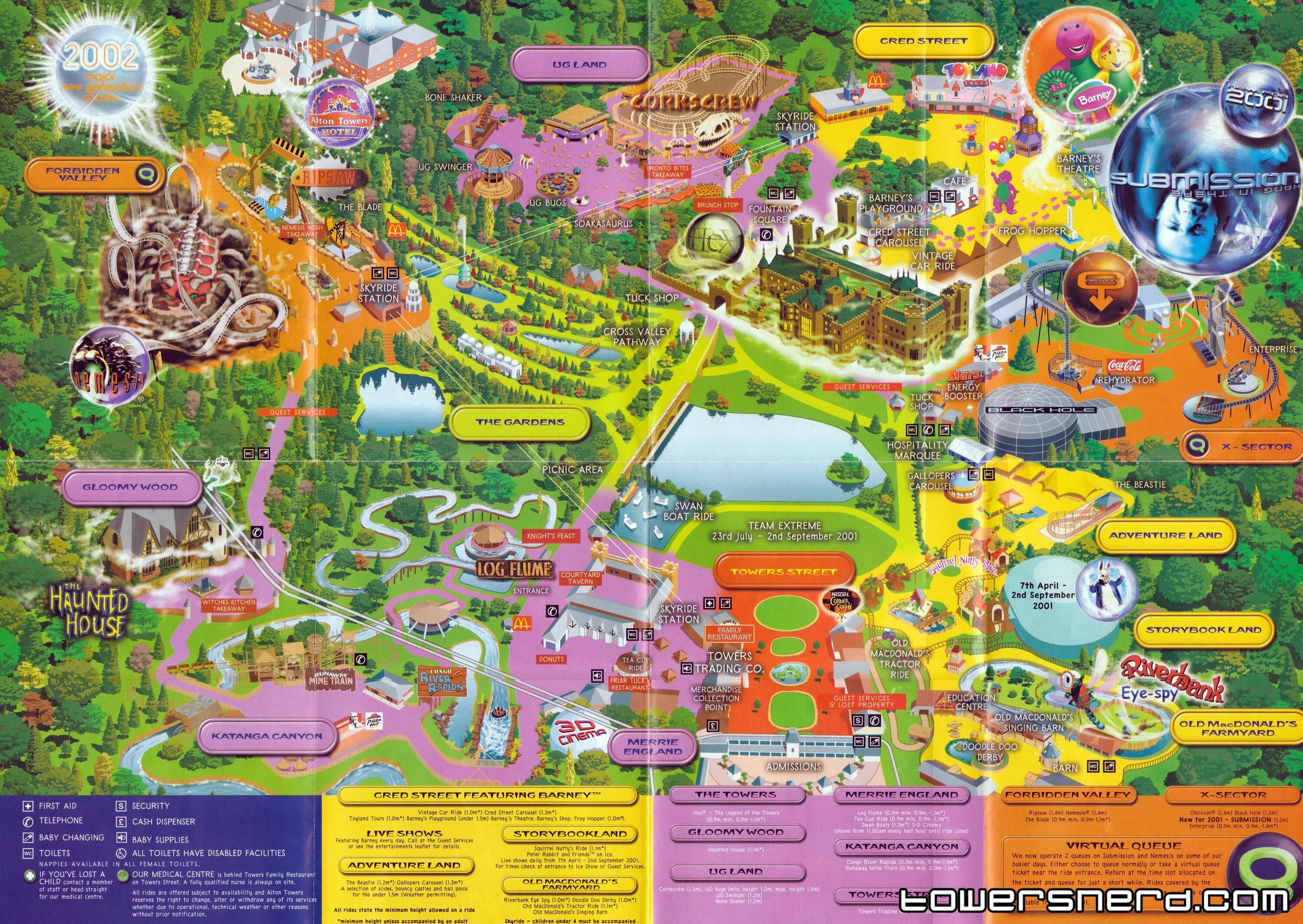 Карта развлечений. Парк аттракционов Алтон товерс. Alton Towers Map. Alton Towers на карте. Брошюра парка развлечений.