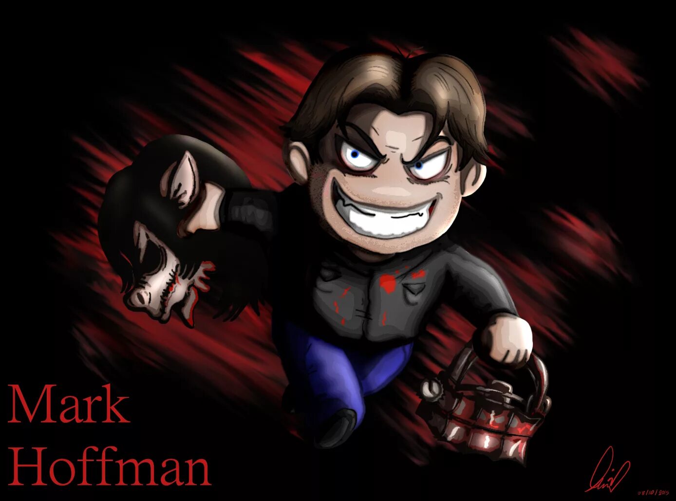 Mark hoffman x reader