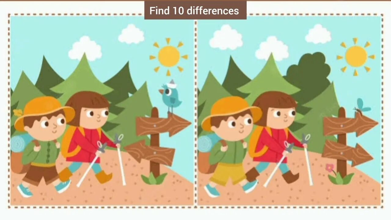 Find the difference. Spot the difference summer. find differences summer. find the differences. find differences pictures for kids.