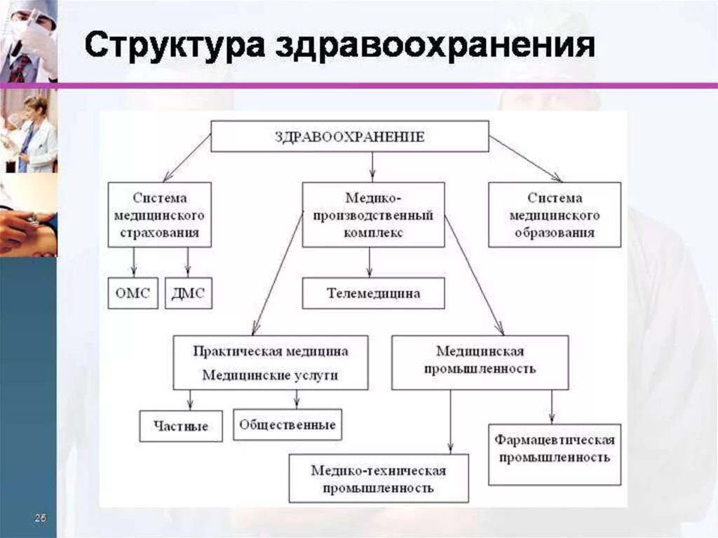 Состав учреждений здравоохранения