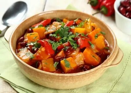 Как приготовить тушеные овощи с мясом