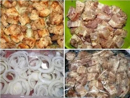 Подушка на мясо в духовке