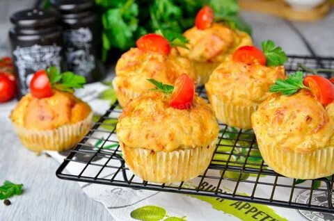 Рецепт маффины с курицы