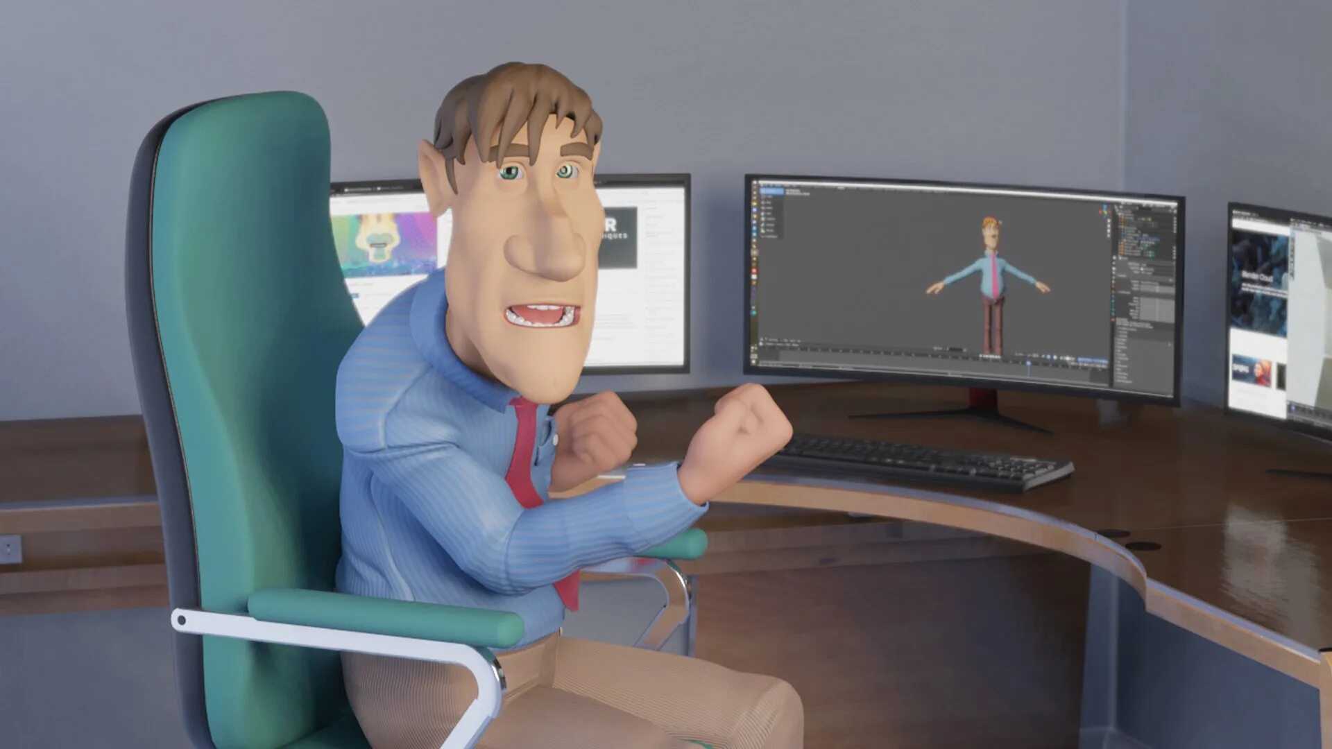 Blender character animation. Blender анимация. blender animation course. blender animation examples for beginners.