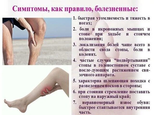 Напряжение в руке и ноге