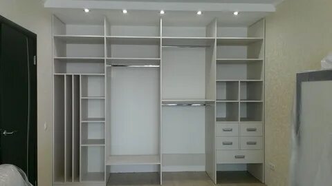 Встроенный шкаф без задней стенки