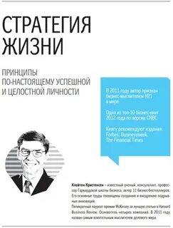 Стратегия жизни личности