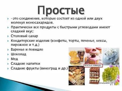 Практическая работа углеводы