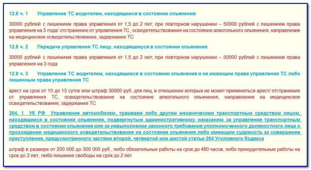 Какое наказание предусмотрено за управление транспортным средством. Штраф за управление ТС В нетрезвом виде. Повторное лишение прав за алкогольное опьянение. Штраф за управление в алкогольном. Повторное наказание  за повторное лишение прав.