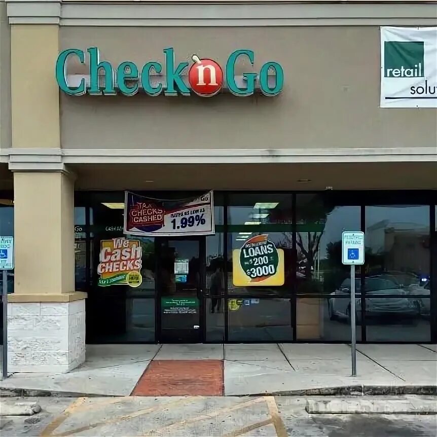Check n go. Check n go