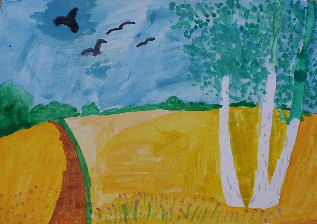 Рисунок на тему родной край. Пейзаж родного края. Темы года малой родины. Пейзаж родного края. Темы года малой родины.
